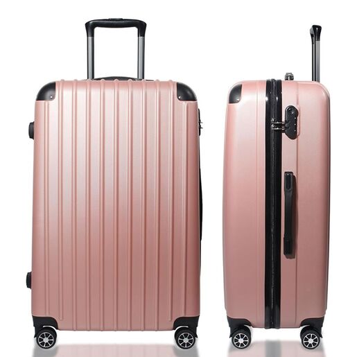 Kofer Strong Stripe roze EL 28