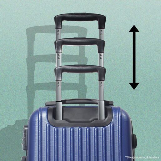 Kofer Strong Stripe plavi EL 28