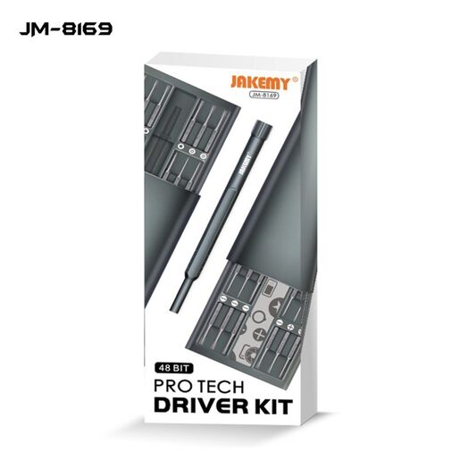 Set srafcigera JAKEMY JM-8169, 48 u 1