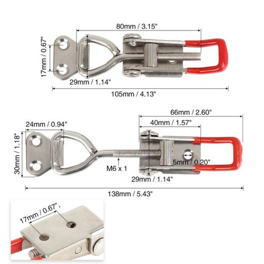 Podesiva zglobna stezaljka 180KG set celicna