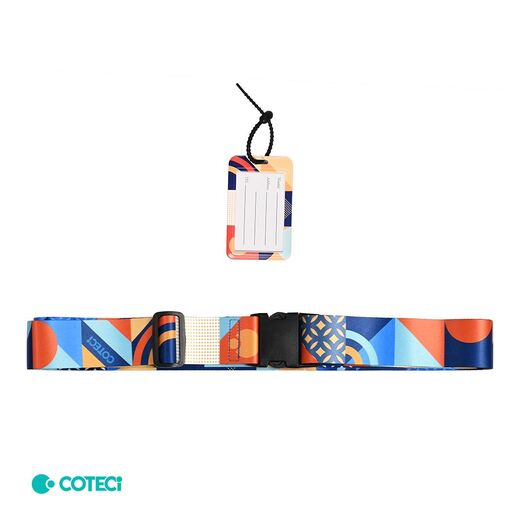 Sigurnosna traka za kofer Coteci sarena