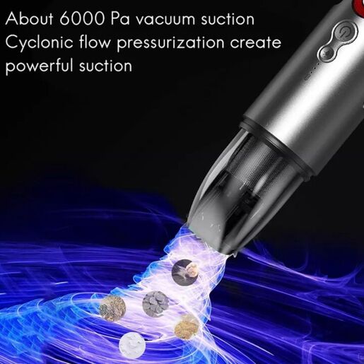 Prenosni usisivač sa dodatnim svetlima V8