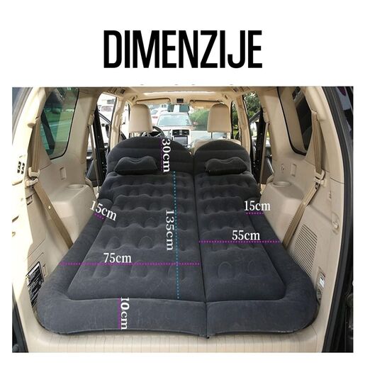 Dušek na naduvavanje za auto JWD-02