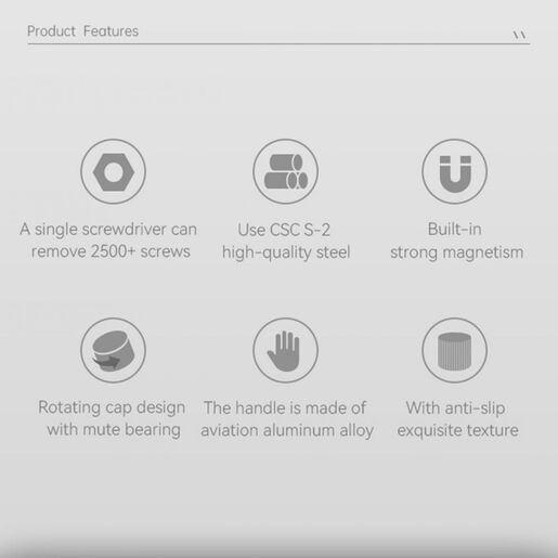 Set srafcigera JAKEMY JM-8190