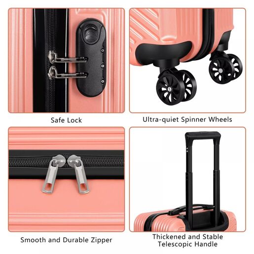 Kofer Travel kabinski crni EL 20