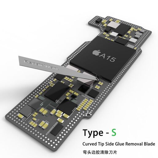 Set nozica za skidanje cipova 2UUL x Repair Want Y-C-S 3 in 1 Blades Set for IC Disassemble