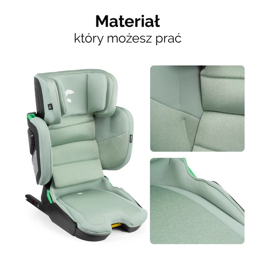 Kidnort Mane auto sedište i-size 100-150cm green KNFOT000011