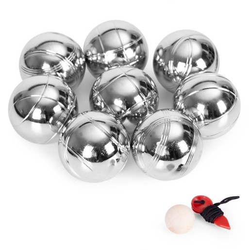MULTIGARDEN Set za igru boćanja – Petanque, 8 kugli + kofer i dodaci BS-004
