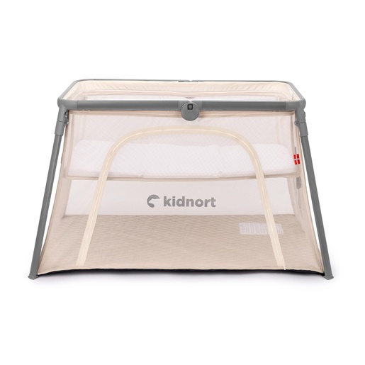 Kidnort Bleke 2u1 prenosivi krevetac beige KNLOZ000020