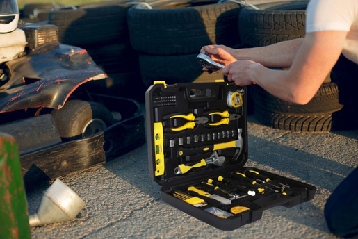 ModernHome Set alata u koferu – 111 delova: ključevi, šrafcigeri, nastavci H-073