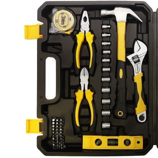 ModernHome Set alata u koferu – 111 delova: ključevi, šrafcigeri, nastavci H-073