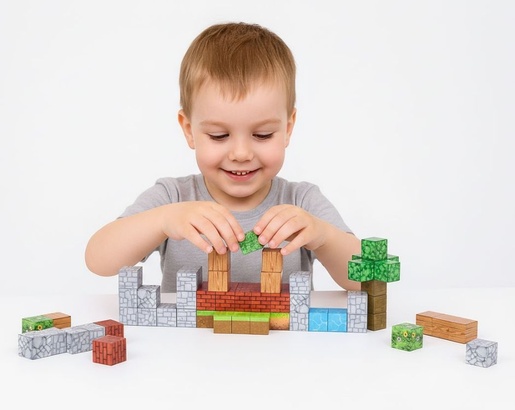 ECO TOYS Set magnetnih kocki za decu – 119 delova HC737468