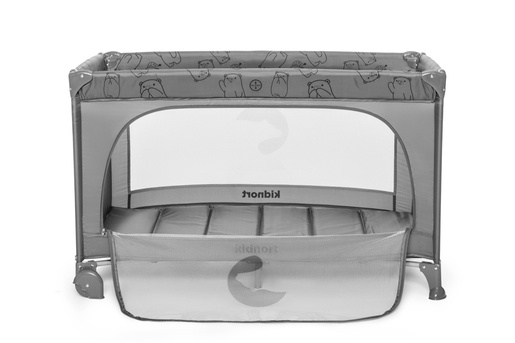Kidnort Grotta prenosivi krevetac light grey mélange KNLOZ000001