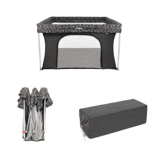 Kidnort Snoen ogradica za bebe grey KID000078