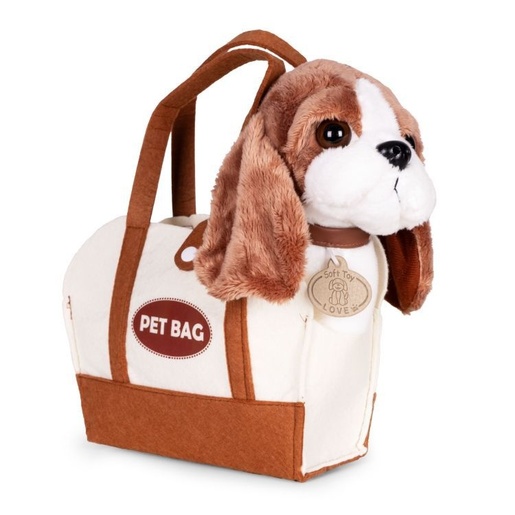 ECO TOYS Plišana igračka za decu, štene Beogle, torba + četka za negu HC750228