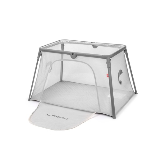 Kidnort Bleke 2u1 prenosivi krevetac grey KNLOZ000019