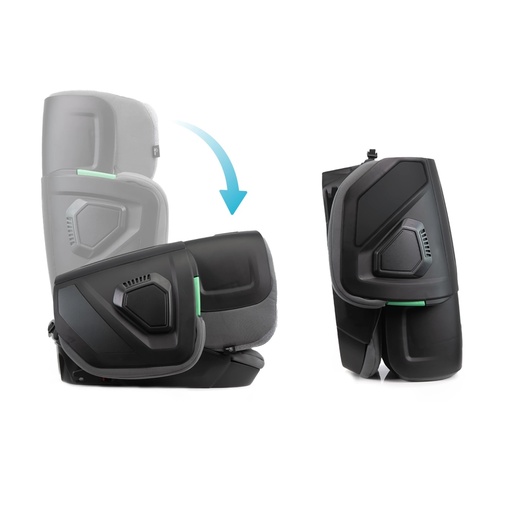 Kidnort Mane auto sedište i-size 100-150cm grey KNFOT000013