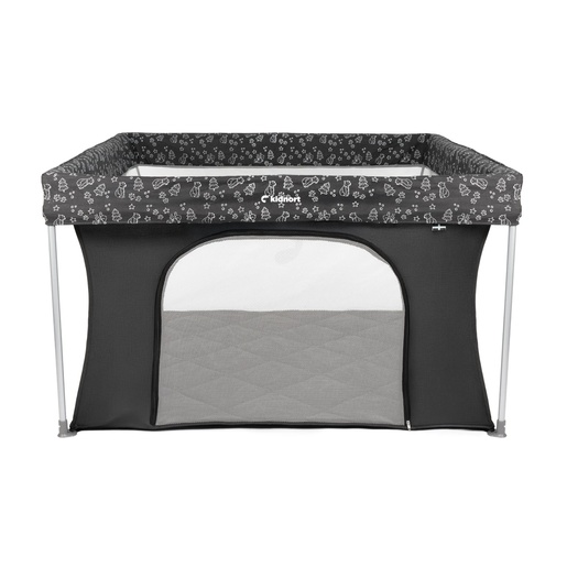 Kidnort Snoen ogradica za bebe black KID000082