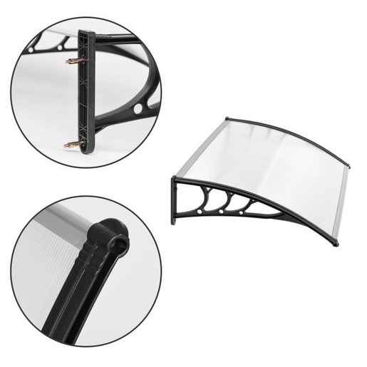 ModernHome NADSTREŠNICA ZA ULAZNA VRATA 100X80 CM AW-017A 100X80