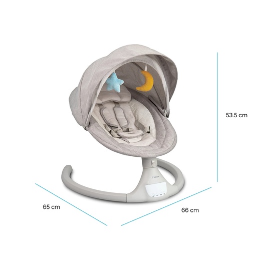 Kidnort Svaie stolica za ljuljanje black KNBUJ000005