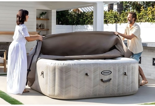 INTEX Kvadratni SPA bazen sa hidromasažom za 4 osobe, 175x71 cm - INTEX 28446 28446