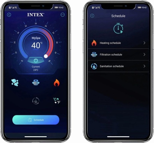 INTEX Kvadratni SPA bazen sa hidromasažom za 4 osobe, 175x71 cm - INTEX 28446 28446