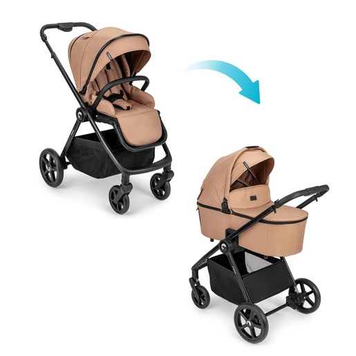 Kidnort Alskar kolica za bebe set 2u1 mocha mousse ZES000024