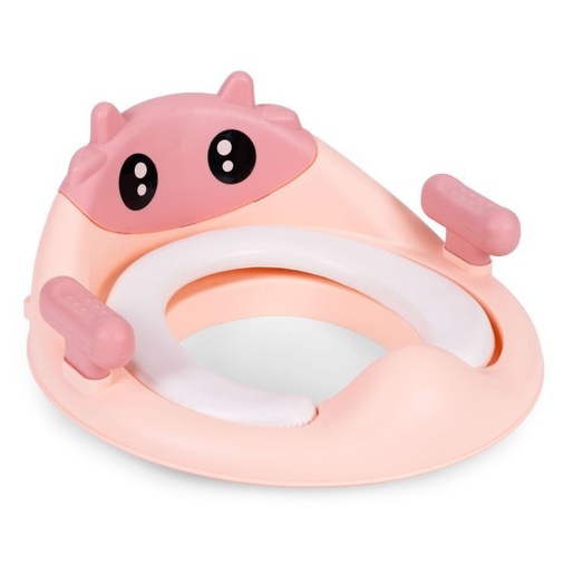 ECO TOYS Adapter za WC šolju sa stepenicama i platformom za decu, roze, ECOTOYS HA-P17-18-PK