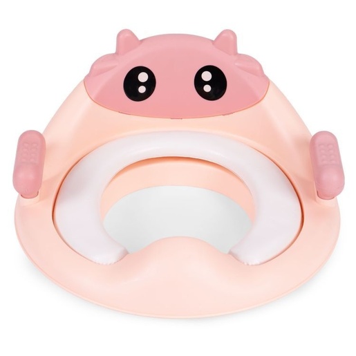ECO TOYS Adapter za WC šolju sa stepenicama i platformom za decu, roze, ECOTOYS HA-P17-18-PK