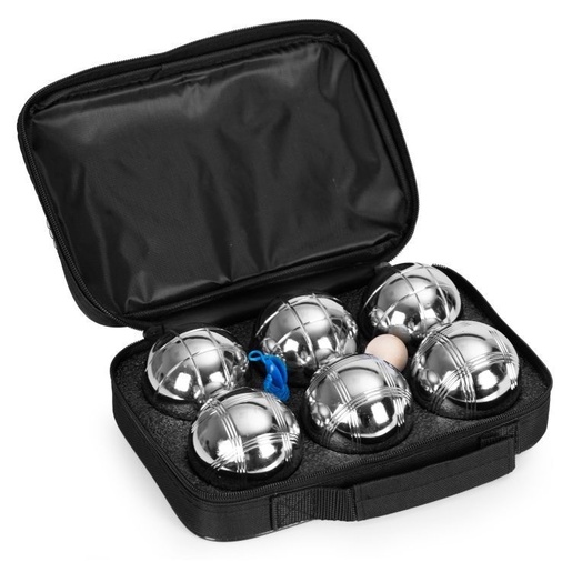 MULTIGARDEN Set za igru boćanja – Petanque, 6 kugli + kofer i dodaci BS-003