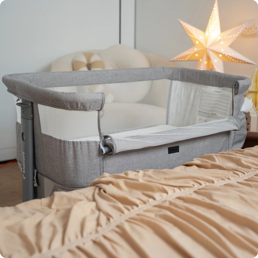 Kidnort Snackskal II kolevka/ prenosivi krevatac beige KNLOZ000017