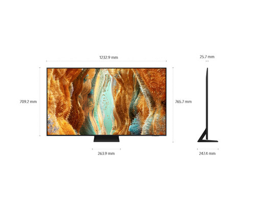 Samsung NeoQLED TV QE65QN70FAUXXH, 4K Ultra HD, Tizen OS Smart, NQ4 AI Gen2 procesor, Neo Quantum HDR, Motion Xcelerator 144Hz