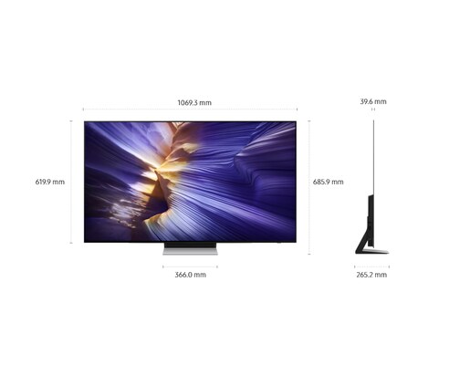 Samsung OLED TV QE48S90FAEXXH, 4K Ultra HD, Tizen OS Smart, NQ4 AI Gen3 procesor, OLED HDR, Motion Xcelerator 144Hz