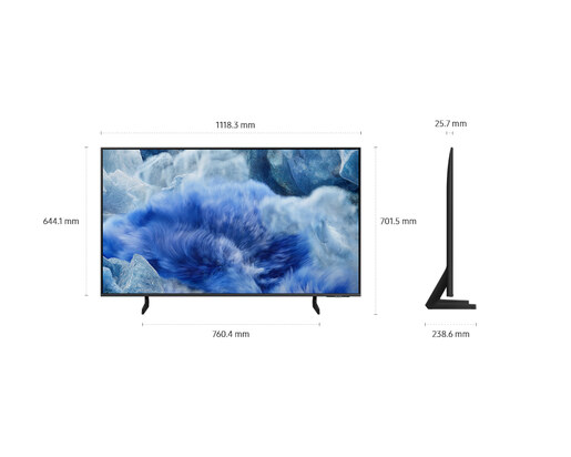 Samsung QLED TV QE50Q8FAAUXXH, 4K Ultra HD, Tizen OS Smart, Q4 AI procesor, Quantum HDR+, Motion Xcelerator