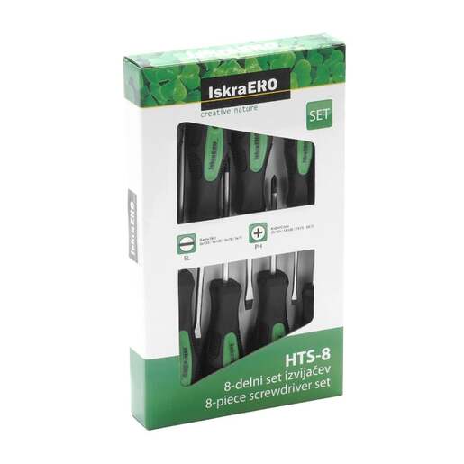 Iskra ero set odvijača 8 kom. Hts-8