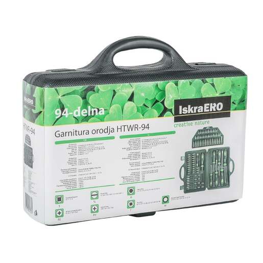 Iskra ero set odvijača sa ulošcima 94 kom. Htwr-94