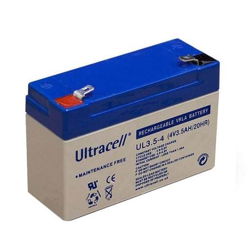 Žele akumulator ultracell 3,5 ah 4v/3,5-ultracell