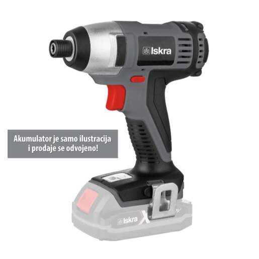 Iskra x-cross akumulatorski udarni odvijač 20v Ix-tw07