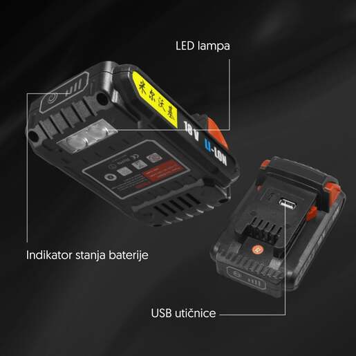 Turbo aku fen 20463-5687rd