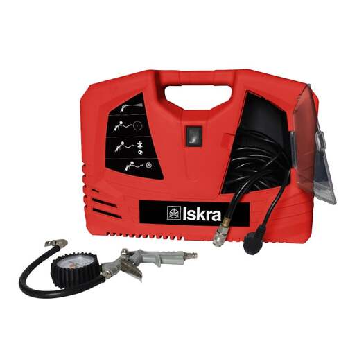 Iskra prenosni kompresor 1100w 8 bara Bc1100