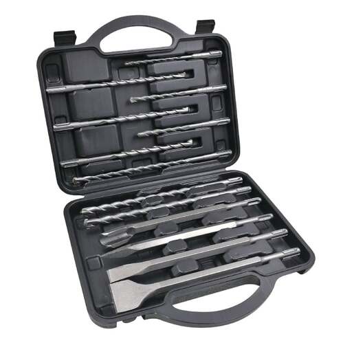 Iskra sds+ burgije i dleta za beton 13 kom. Fst013