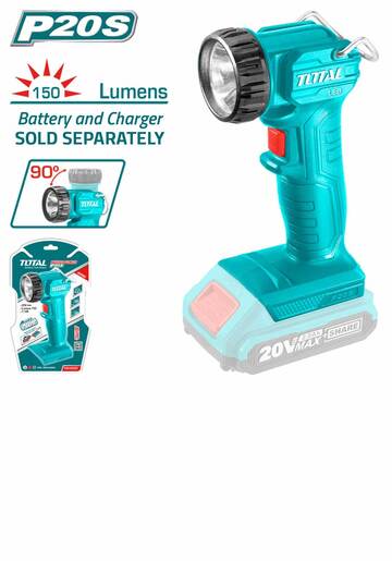 TOTAL Litijum-jonska LED lampa, solo TWLI2023