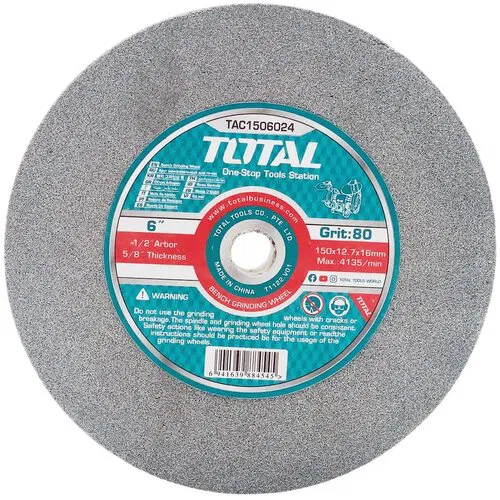 TOTAL Brusni kamen, 150x12,7x16mm, granulacija 80 TAC1506024