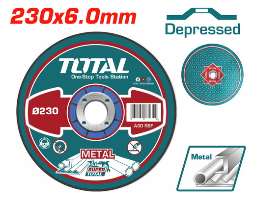 TOTAL Brusni disk za brušenje metala TAC2232301