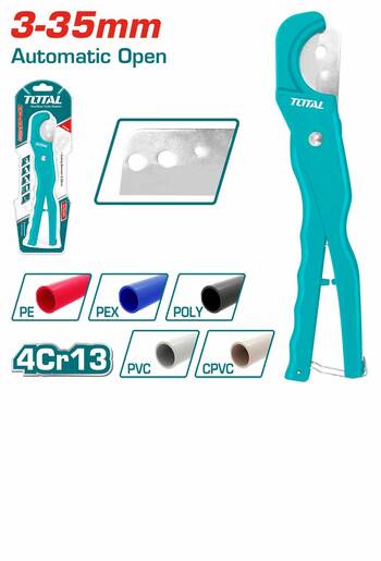 TOTAL Sekač PVC cevi, 3-35mm THT53351