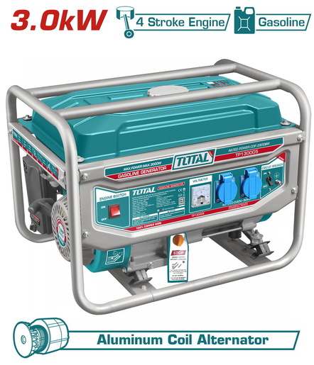 TOTAL Benzinski agregat 3KW TP130005