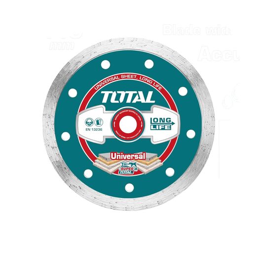 TOTAL Dijamantska rezna ploča za keramiku 115x5mm TAC2121153