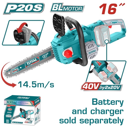 TOTAL Baterijska lančana testera TGSLI40168