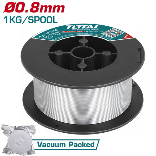 TOTAL Punjena žica 0,8mm, 1kg TEWSFC081001