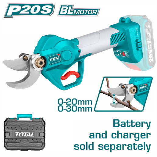 TOTAL Bežicne makaze za orezivanje TSSLI2001